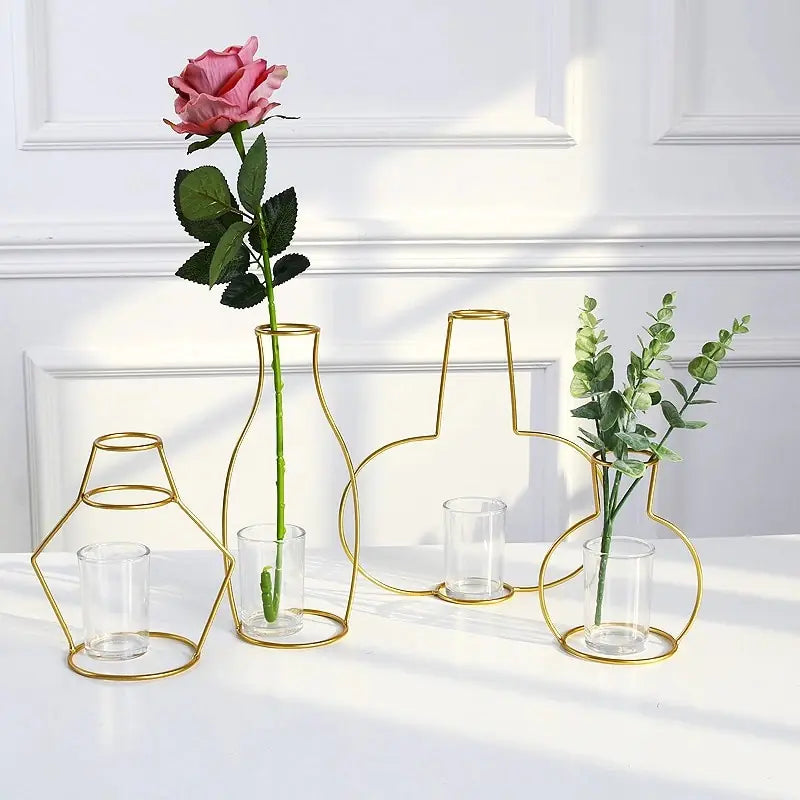 Nordic Style Iron Flower VaseInfuse your space with Nordic charm using our Nordic Style Iron Flower Vase, a stylish and versatile accent for your home.🏡 Nordic Design: Simple yet elegant iron cModernModernNordic Style Iron Flower Vase