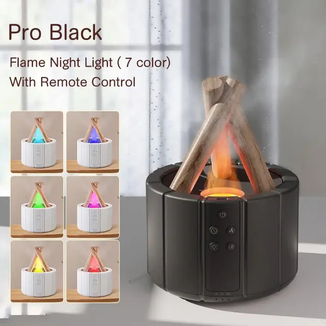 Simulated Flame Aroma Diffuser🔥Create Ambiance Anywhere🔥
Transform your space into a cozy retreat with our Simulated Flame Aroma Diffuser. Experience the mesmerizing effect of a bonfire with its ModernModernSimulated Flame Aroma Diffuser🔥