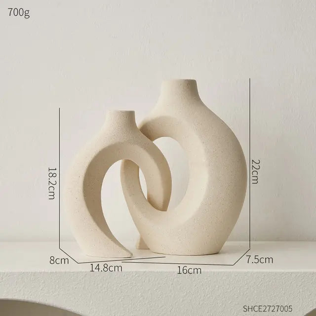 Modern Nordic Style Ceramic Vase