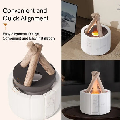 Simulated Flame Aroma Diffuser🔥Create Ambiance Anywhere🔥
Transform your space into a cozy retreat with our Simulated Flame Aroma Diffuser. Experience the mesmerizing effect of a bonfire with its ModernModernSimulated Flame Aroma Diffuser🔥