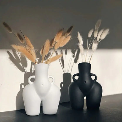 Home Decor Sculpture Ceramic VaseElevate your home decor with our Home Decor Sculpture Ceramic Vase, a captivating blend of functionality and artistic expression.🏺 Sculptural Design: A unique and eModernModernHome Decor Sculpture Ceramic Vase