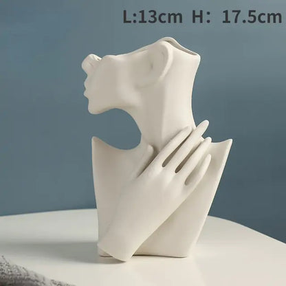 Woman Body Ceramic Vase